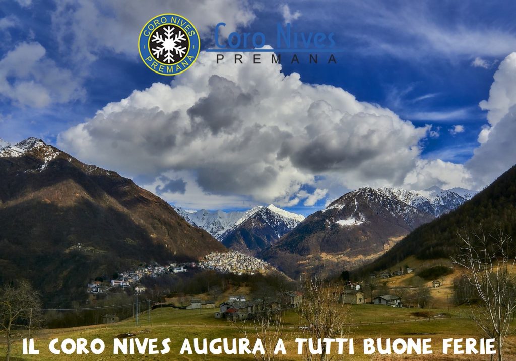 Il Coro Nives augura buone ferie