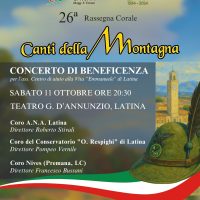 26° Rassegna “Canti della Montagna”